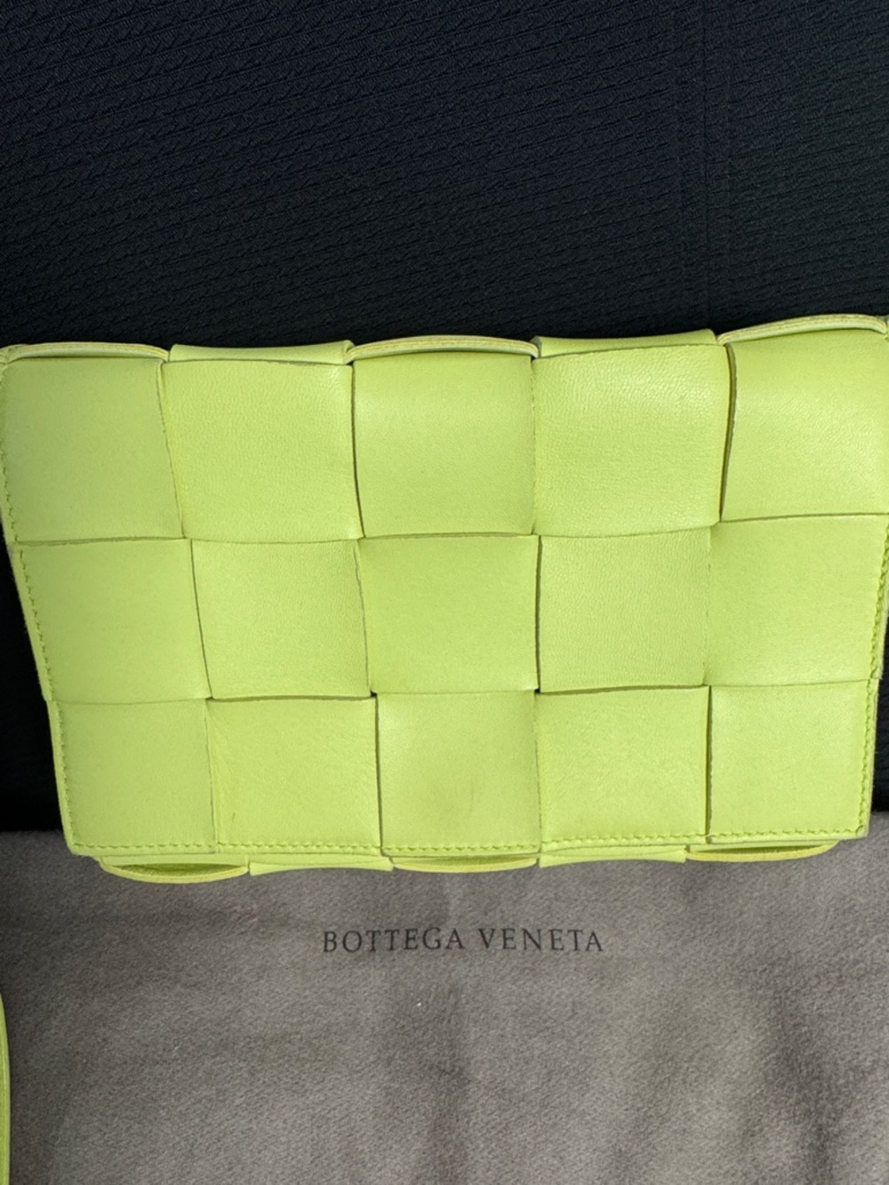 Bottega Veneta Green Cassette Crossbody